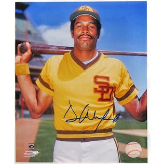 Dave Winfield Autographed San Diego Padres 8x10 Baseball Photo