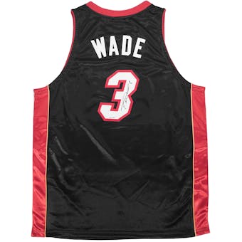Dwyane Wade Autographed Miami Heat Adidas Authentic Basketball Jersey (Upper Deck)