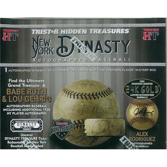 2018 TriStar New York Dynasty Baseball Hobby Box