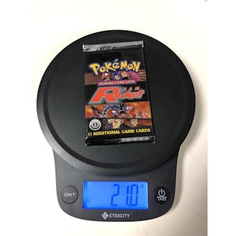 Pokemon Team Rocket 1st Edition Booster Pack - Everyone Art WOTC ~ 21 g