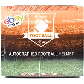 2018 Hit Parade Autographed Full Size Football Helmet Hobby Box - EBAY EDITION - Brady, Rodgers, & Mayfield!!!