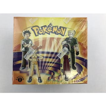 Pokemon Gym Heroes 1st Edition Booster Box (EX-MT)