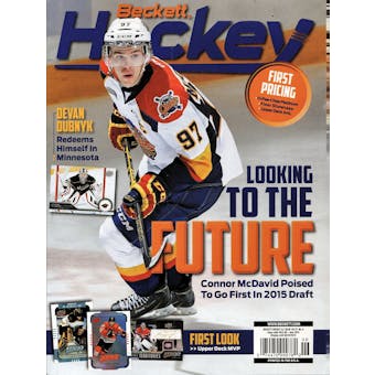 2015 Beckett Hockey Monthly Price Guide (#274 June) (Conor McDavid)