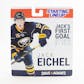 Jack Eichel #15 Autographed Buffalo Sabres Custom Starting Lineup