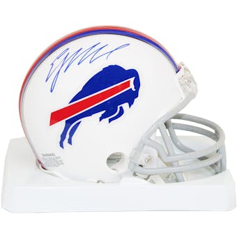 EJ Manuel Autographed Buffalo Bills Mini Football Helmet Panini COA