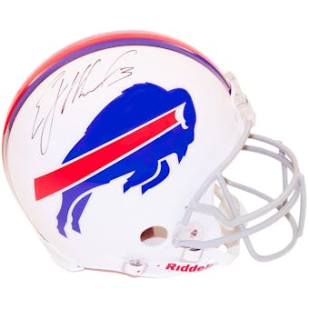EJ Manuel Autographed Buffalo Bills Authentic On Field Helmet (Buffalo Bills COA)