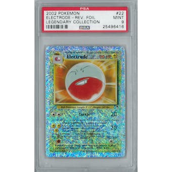 Pokemon Legendary Collection Reverse Foil Electrode 22/110 PSA 9