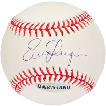 Evan Longoria Autographed Tampa Bay Rays MLB Baseball (Near Mint) (UDA COA)
