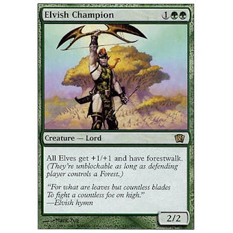 Magic the Gathering 8th Edition Single Elvish Champion - SLIGHT PLAY (SP)
