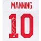 Eli Manning Autographed New York Giants Football Jersey (JSA COA)