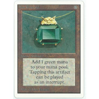 Magic the Gathering Unlimited Single Mox Emerald - NEAR MINT (NM)