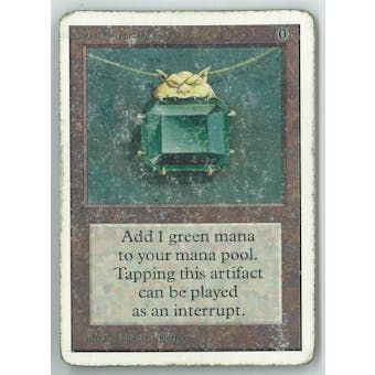 Magic the Gathering Unlimited Single Mox Emerald - HEAVY PLAY (HP)