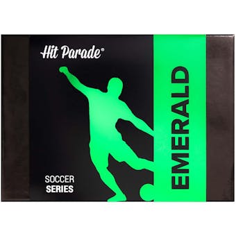 2022 Hit Parade Soccer Emerald Edition Series 1 Hobby Box - Cristiano Ronaldo