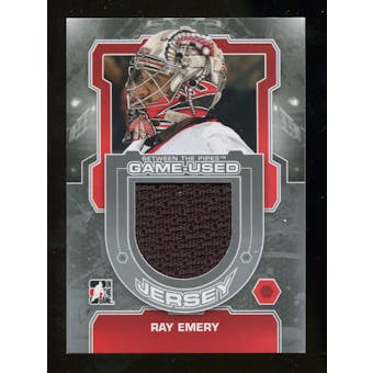 2012/13 In the Game Between The Pipes Jerseys Silver #M60 Ray Emery /140