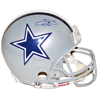 Emmitt Smith Autographed Dallas Cowboys Proline Helmet (JSA)
