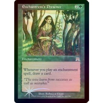 Magic the Gathering Onslaught FOIL Enchantress's Presence LIGHTLY PLAYED (LP)