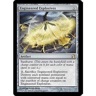 Magic the Gathering Modern Masters Single Engineered Explosives Foil Near Mint (NM)