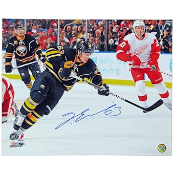 Tyler Ennis Autographed Buffalo Sabres 16x20 Hockey Photo