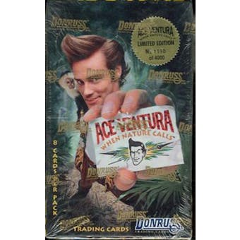 Ace Ventura: When Nature Calls Hobby Box (1995 Donruss)