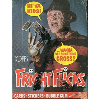 Fright Flicks Wax Box (1988 Topps)