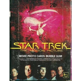 Star Trek: The Motion Picture Wax Box (1979 Topps)
