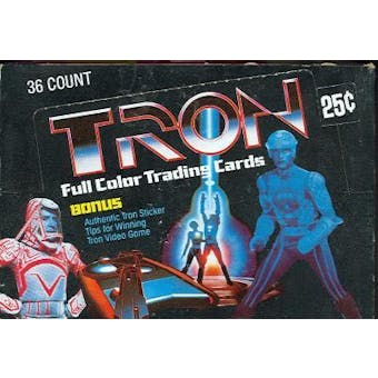 Tron Wax Box (1982 Donruss)
