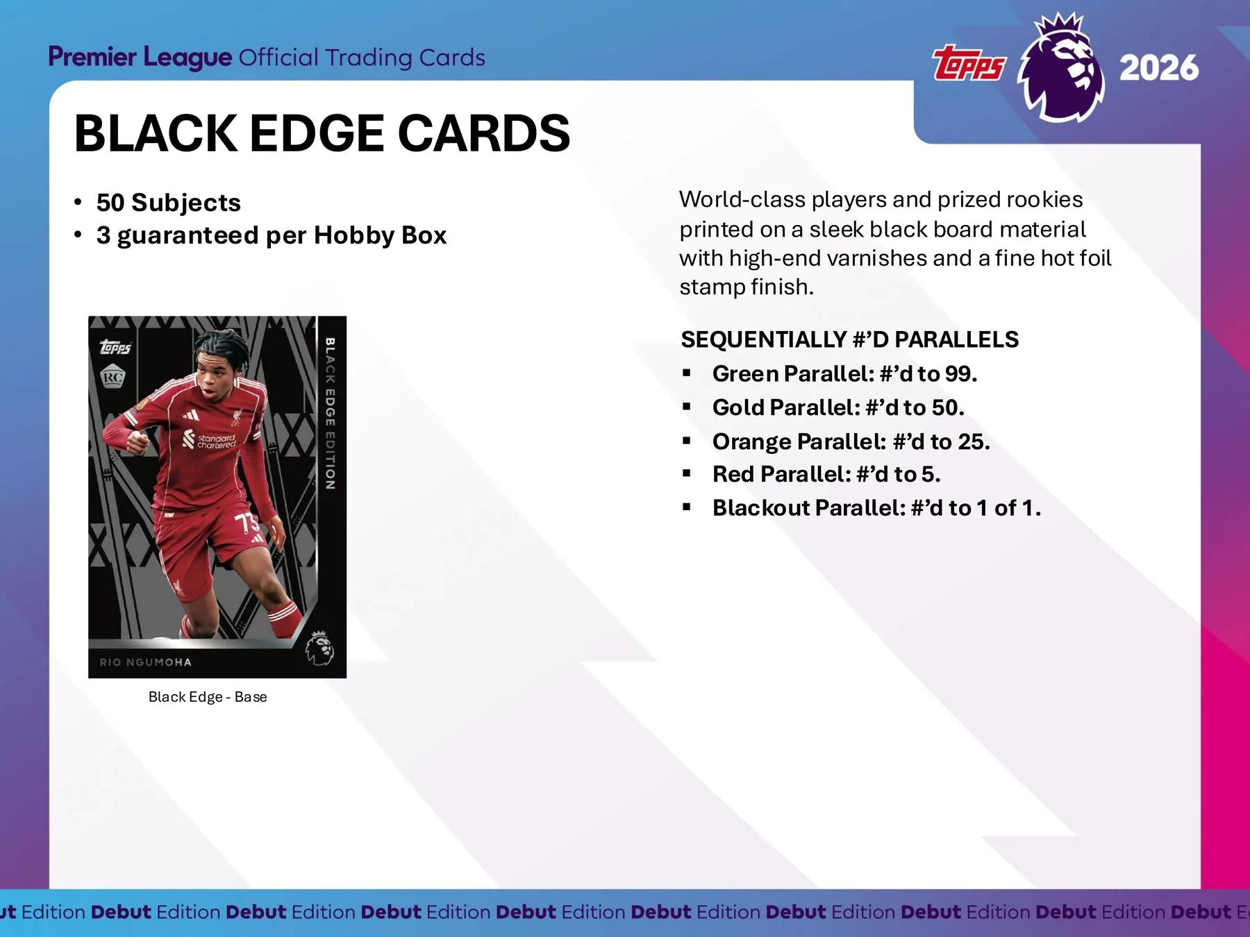2025/26 Topps Premier League EPL Soccer Hobby Box | DA Card World