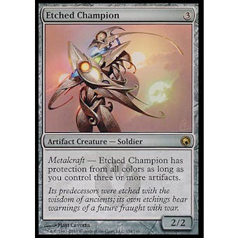 Magic the Gathering Scars of Mirrodin Single Etched Champion FOIL - NEAR MINT (NM)