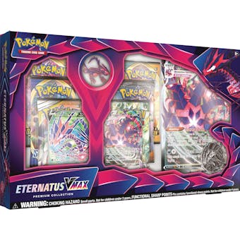 Pokemon Eternatus VMAX Premium Collection Box