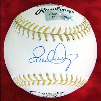 Evan Longoria Autographed Gold Glove Official Major League Baseball Steiner