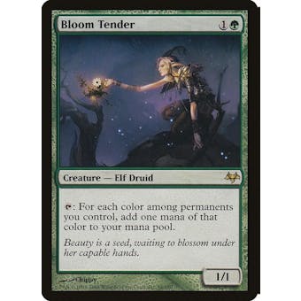 Magic the Gathering Eventide FOIL Bloom Tender HEAVILY PLAYED (HP)