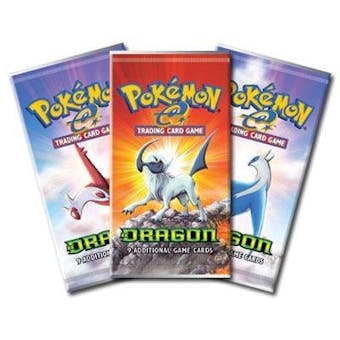 Pokemon EX Dragon Booster Pack UNSEARCHED, UNWEIGHED, Random Art