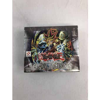 Upper Deck Yu-Gi-Oh Metal Raiders Unlimited Booster Box 24-Pack MRD EX-MT Vintage