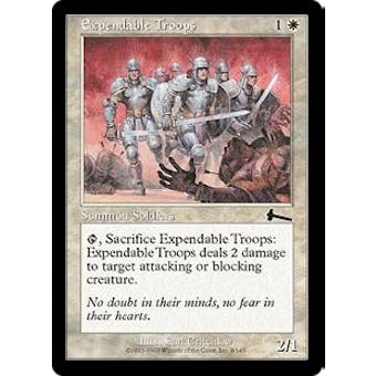 Magic the Gathering Urza's Legacy Single Expendable Troops Foil