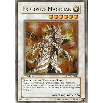 Yu-Gi-Oh Stardust Overdrive Single Explosive Magician Ultra Rare