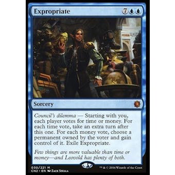 Magic the Gathering Conspiracy: Take the Crown Expropriate FOIL NEAR MINT (NM)