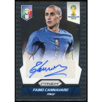 2014 Panini Prizm World Cup Signatures #SFC Fabio Cannavaro Autograph
