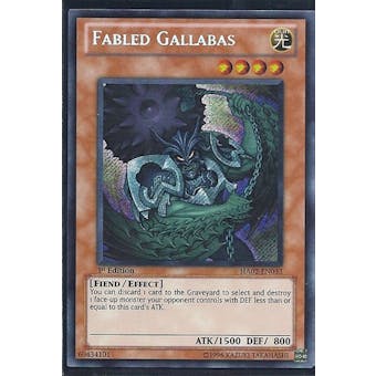 Yu-Gi-Oh Hidden Arsenal 2 Single Fabled Gallabas Secret Rare