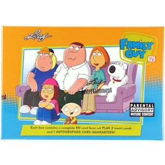 Family Guy Seasons 3, 4 & 5 Trading Cards Hobby Box (Leaf 2011)