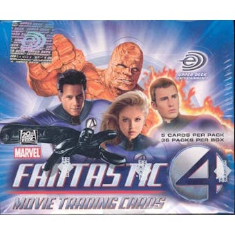Fantastic Four The Movie Hobby Box (2005 Upper Deck)