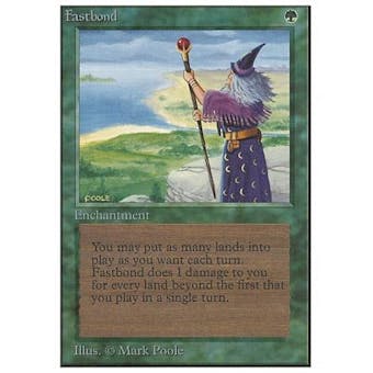 Magic the Gathering Unlimited Single Fastbond - NEAR MINT (NM)