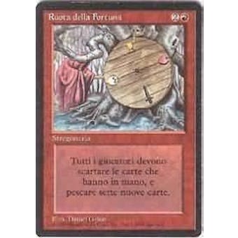 Magic the Gathering 3rd Ed (Revised) Italian FBB Single Wheel of Fortune - HEAVY PLAY (HP)