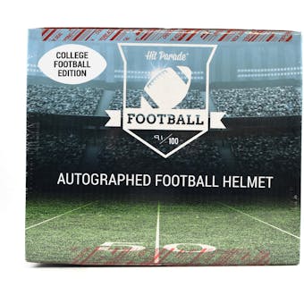 2018 Hit Parade Autographed Full Size College Football Helmet Hobby Box - Series 6 - Drew Brees & Todd Gurley!