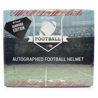 2021 Hit Parade Autographed FS Football Helmet DIAMOND Edition- Hobby Box- Series 8 - Rodgers & Sanders!!!