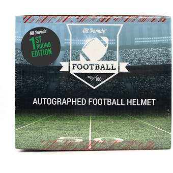 2022 Hit Parade Auto Football Helmet 1st Round Ser 1- 1-Box- DACW Live 8 Spot Random Division Break #2
