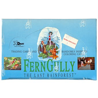 Fern Gully The Last Rain Forest Box (1992 Dart Flipcards) (Reed Buy)