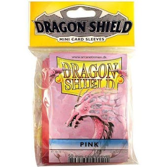Dragon Shield Yu-Gi-Oh! Size Card Sleeves - Pink (50 Ct. Pack)