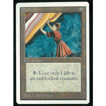 Magic the Gathering Unlimited Single Forcefield - SLIGHT PLAY (SP)