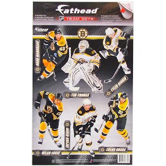 Fathead Boston Bruins 2011-2012 Team Set (Lot of 10) (Chara, Lucic, Krejci)