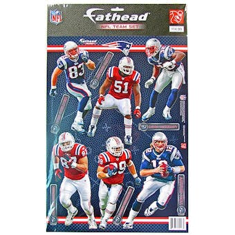 Fathead New England Patriots 2011 Team Set (Brady, Gronkowski)